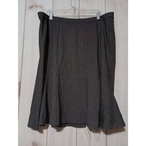 Avenue Skirt Ladies 18 Black White‎ Pull On Waist